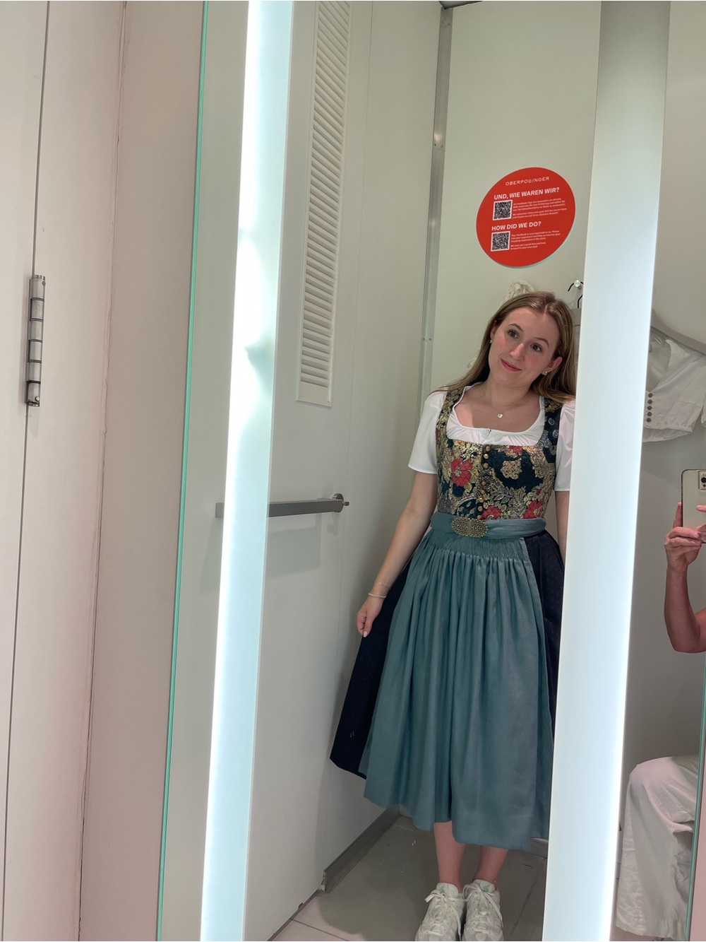 Traditional Blue Dirndl from Designer Brand Gottseidank - Picture 2 of 2